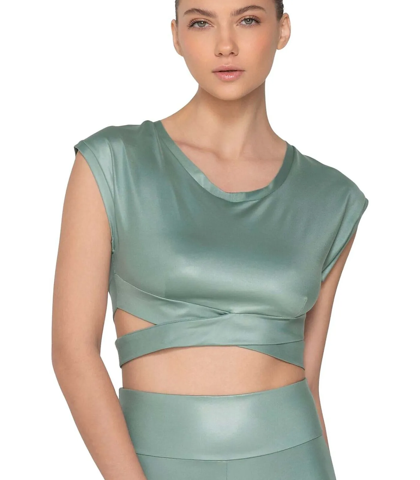 Discount Sport T-shirt met slipe mouwen FLEXFIT DAMES Sportkledij