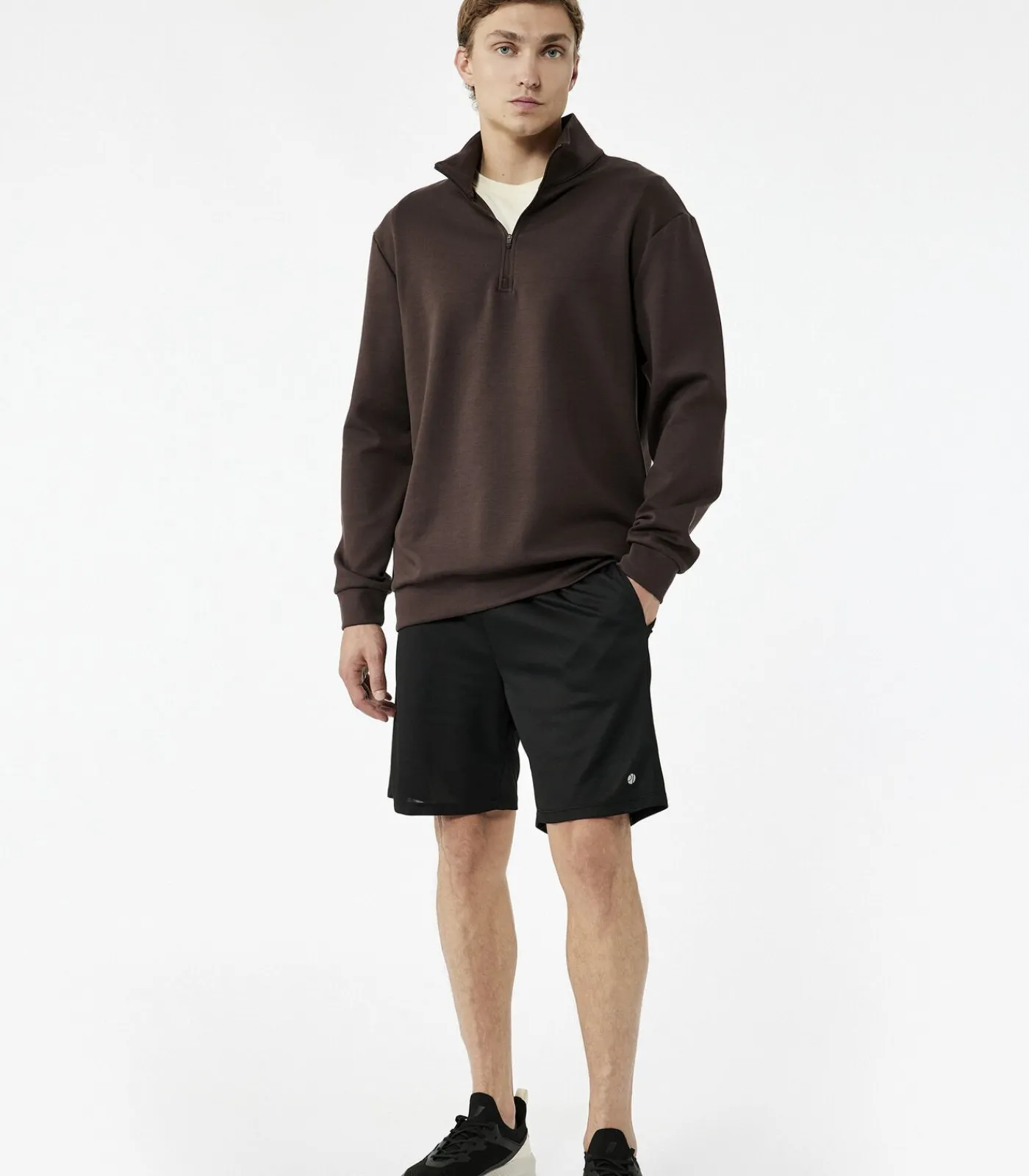 Heren Koton Sportief sweatshirt