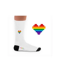 Best sportsokken Love is Love wit Heren Sokken