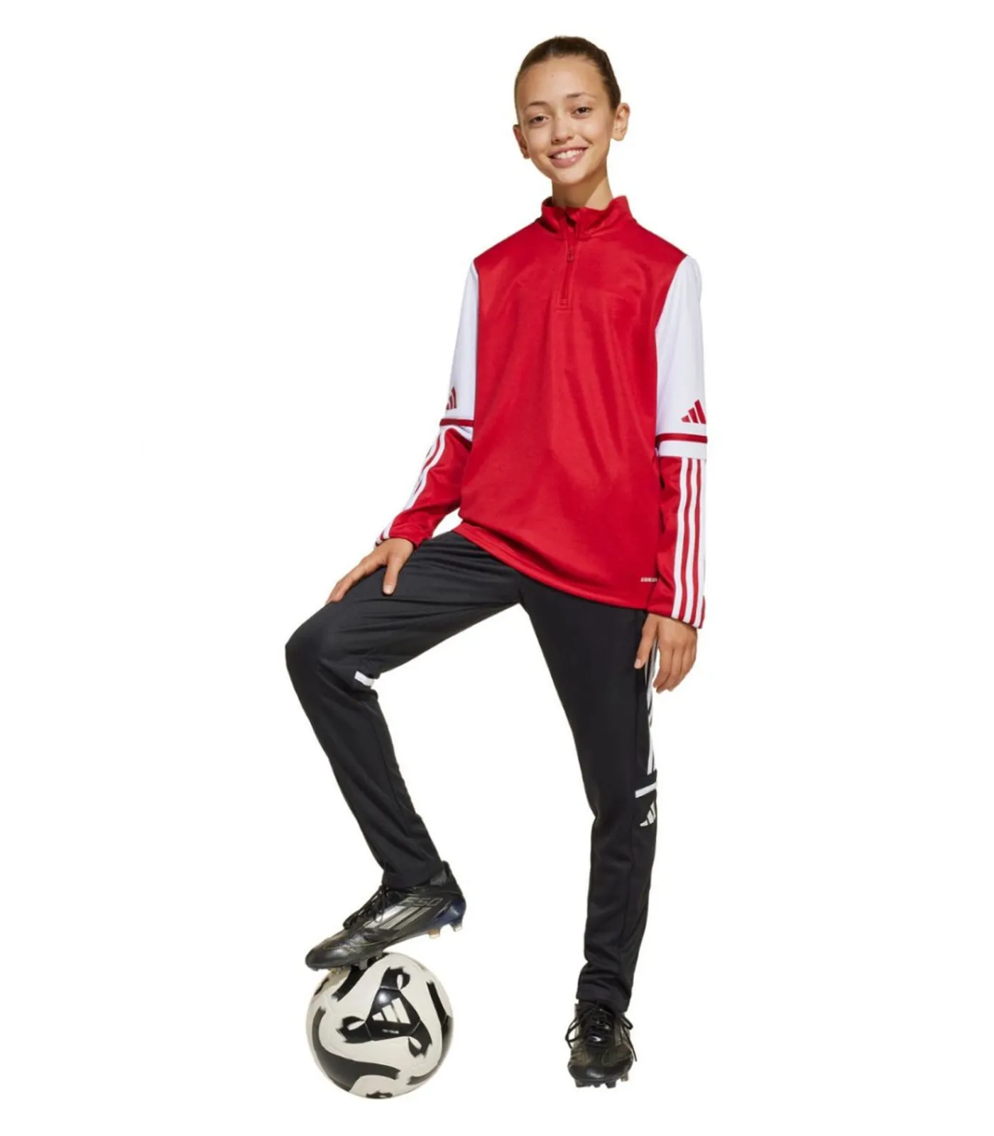 Kinderen Adidas SQUADRA 25 - Sweatshirt - Rood