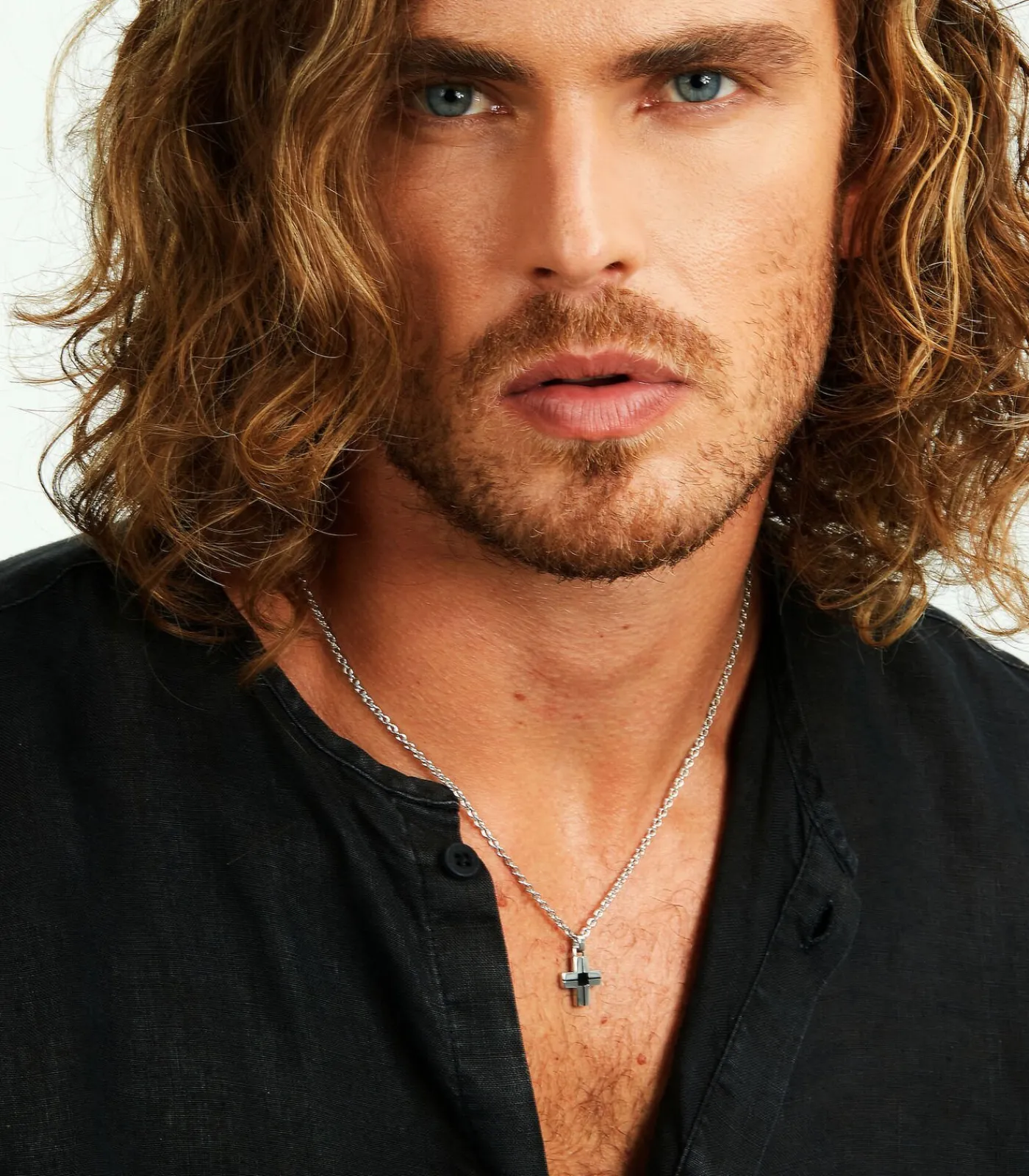 Clearance Stalen halsketting, SPIRIT email Heren Kettingen