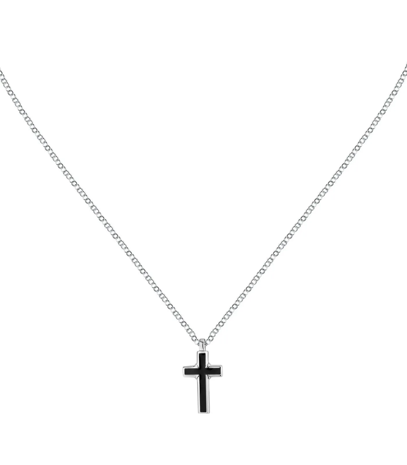 Best Stalen halsketting, SPIRIT email Heren Kettingen