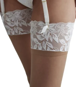 DAMES SELMARK Stay-up kousen Filipa Mariage