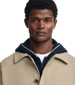 Heren Polo Club Steengrijze jas Clemson met -logo