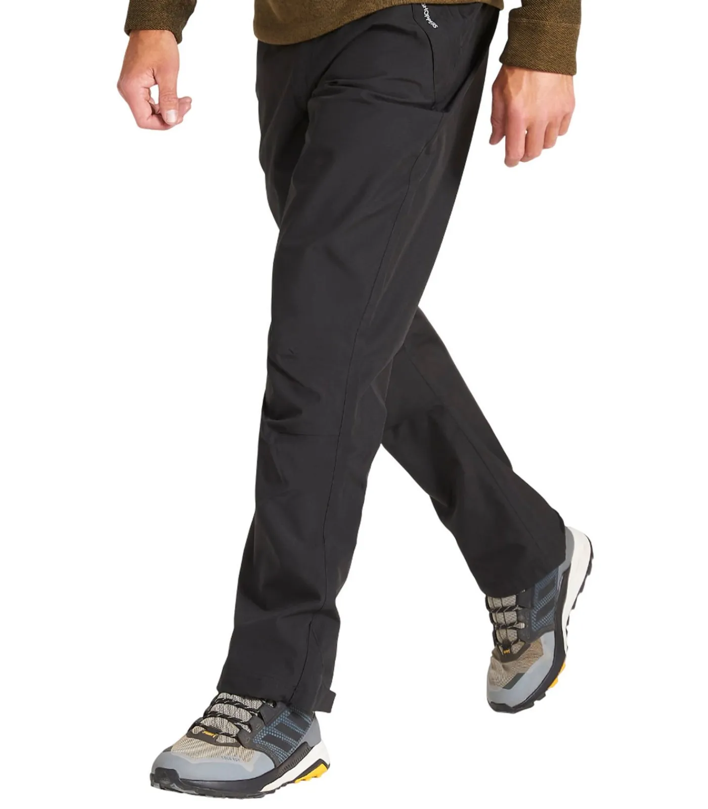 Best STEFAN II - Broek - Zwart Heren Broeken & Shorts