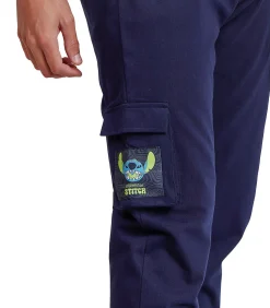 New Stitch Pyjama-outfit broek top lange mouwen 626 Disney Heren Pyjama's