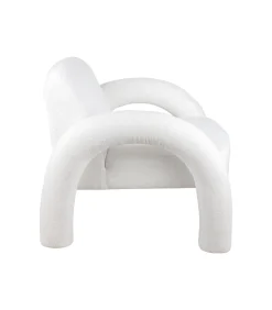 Online Stoel Brazo Melange - Wit - 88x74x74cm Stoelen