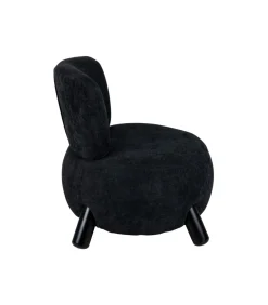 Leitmotiv Stoel Busto - Zwart - 74x74x74cm