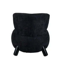 Leitmotiv Stoel Busto - Zwart - 74x74x74cm