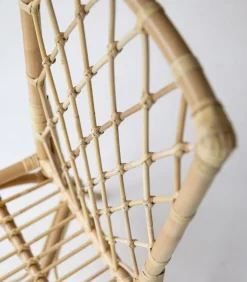 Tikamoon Stoel van rotanstengels Zélie