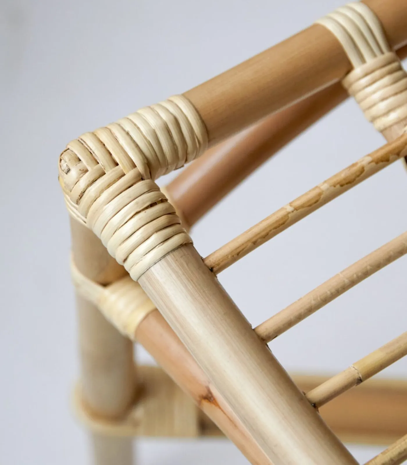 Tikamoon Stoel van rotanstengels Zélie