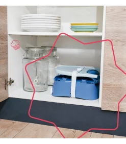 Kinderen BADABULLE Stoelverhoger - Cat