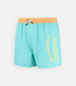 Discount Strand korte stretch grafische print BEACHBREAK Heren Badmode