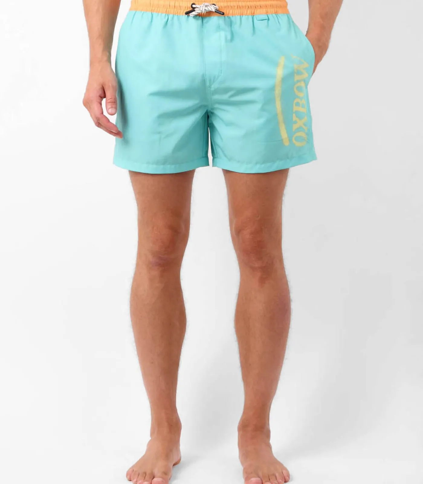 Discount Strand korte stretch grafische print BEACHBREAK Heren Badmode