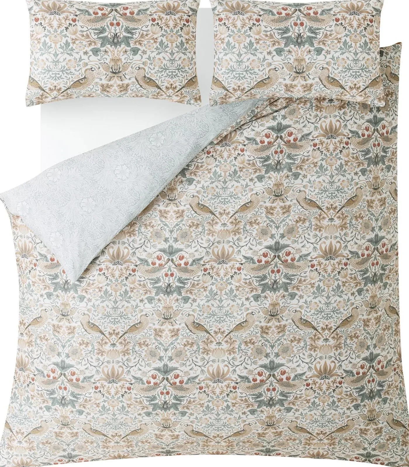 Sale Strawberry Thief Hessian Dekbedovertrek Dekbedovertrekken