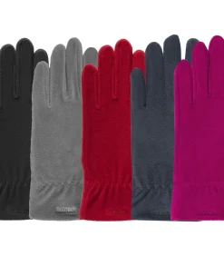 Clearance Stretch fleece dameshandschoenen marine DAMES Handschoenen