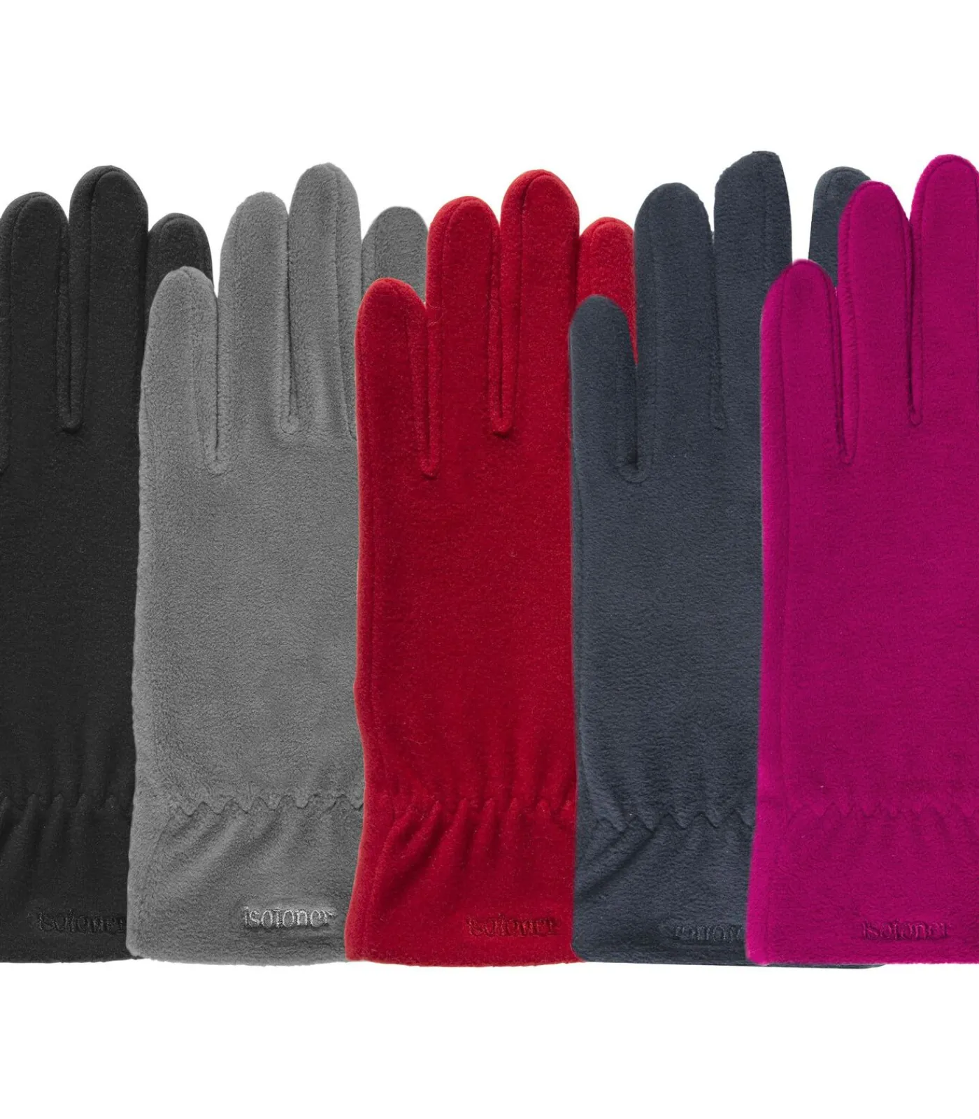 Clearance Stretch fleece dameshandschoenen marine DAMES Handschoenen