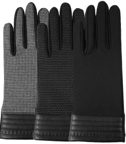 New Stretch handschoenen in houndstooth voor dames DAMES Handschoenen