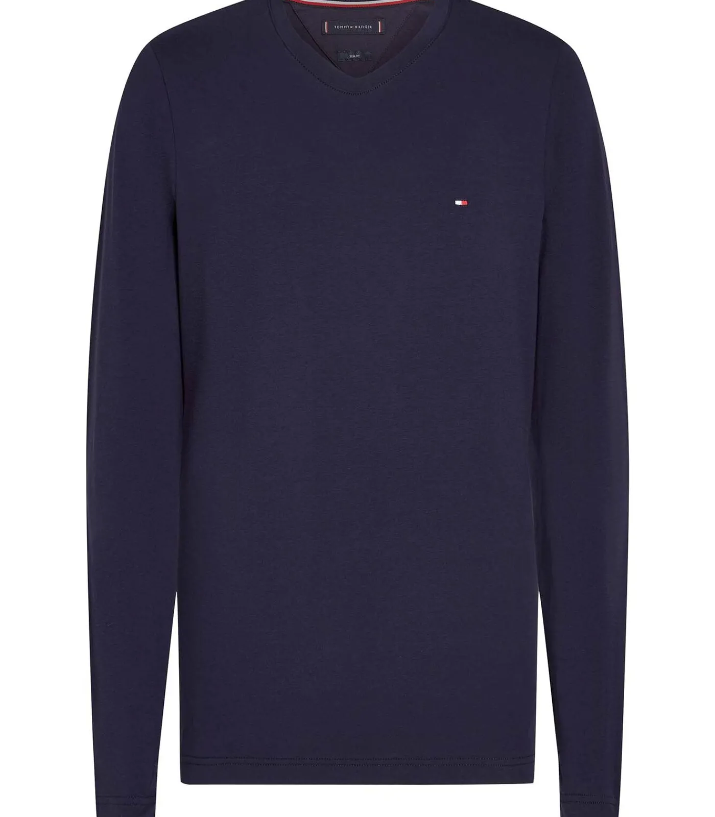 New Stretch Slim Fit Lon Heren T-Shirts & Polo's