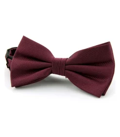 Heren Shirts & co Strik zijde bordeauxrood