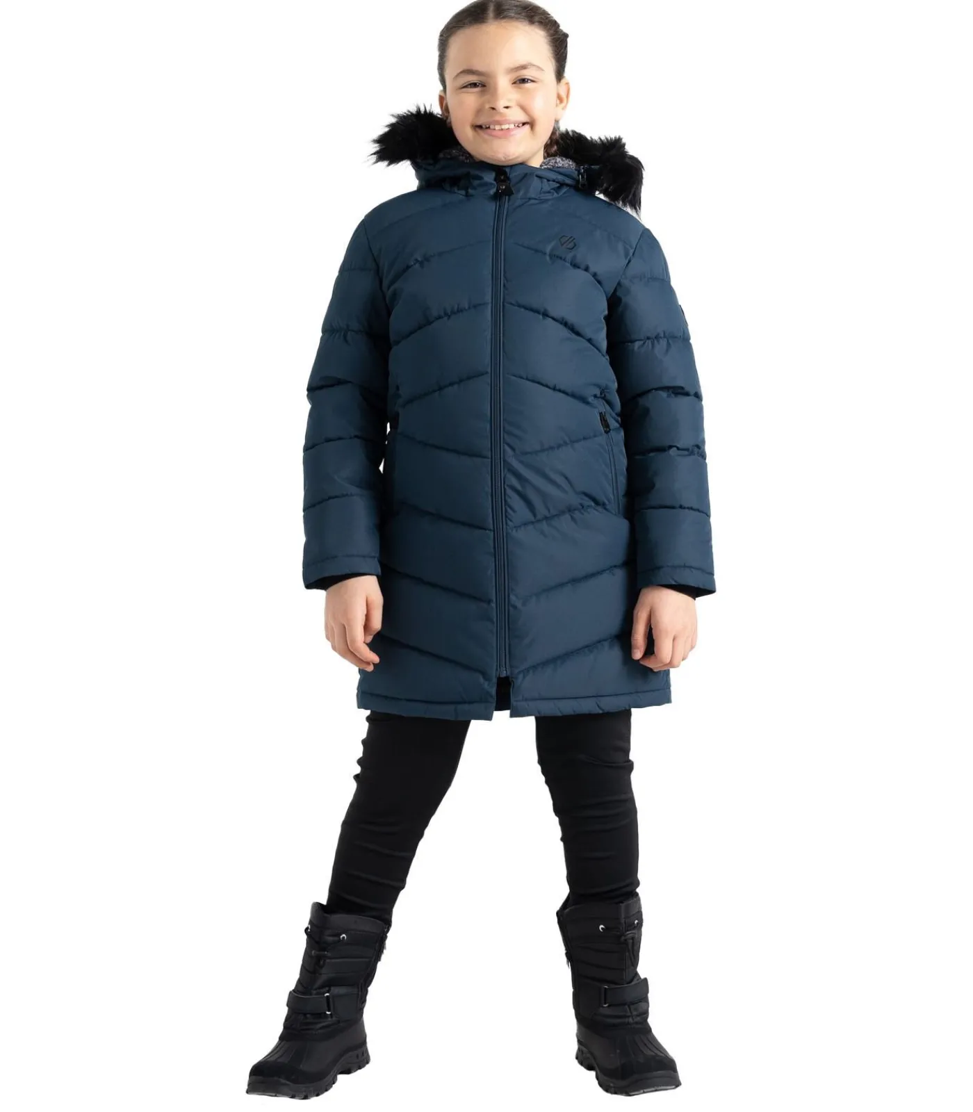 New STRIKING III - Parka - Donkerblauw Kinderen Jassen