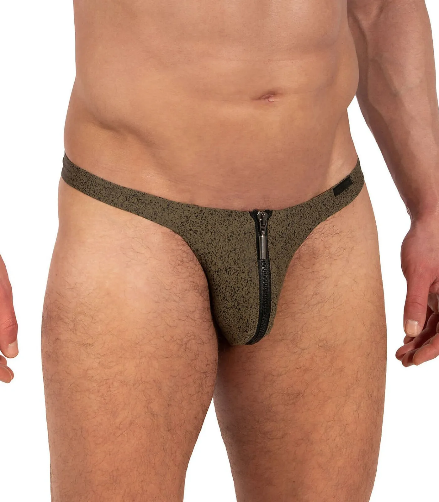 Heren MANSTORE String met rits M2336