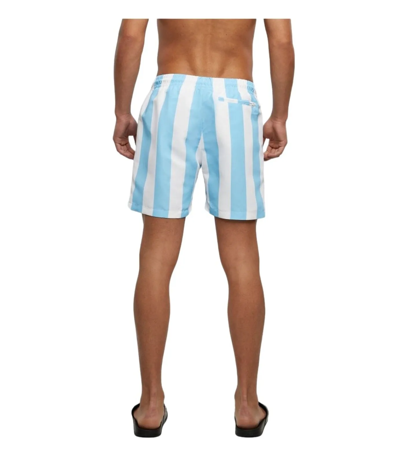 Online STRIPE - Zwembroek - Oud Roze Heren Badmode