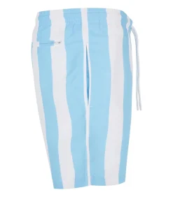 Online STRIPE - Zwembroek - Oud Roze Heren Badmode