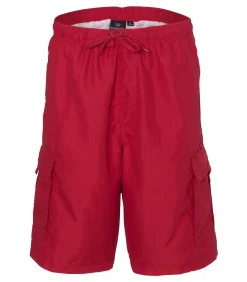 Heren Burnside STRIPED - Zwembroek - Rood