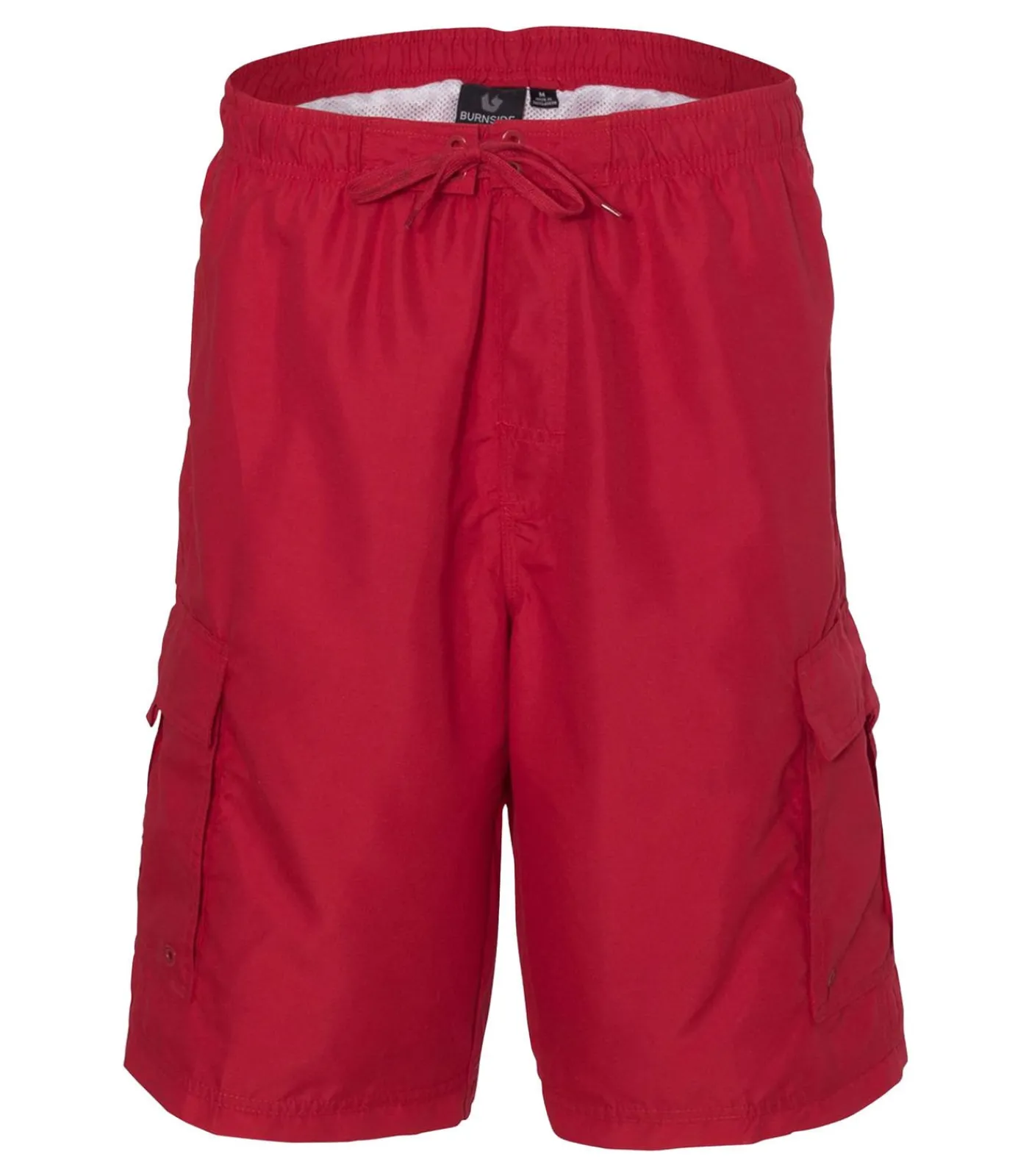 Heren Burnside STRIPED - Zwembroek - Rood