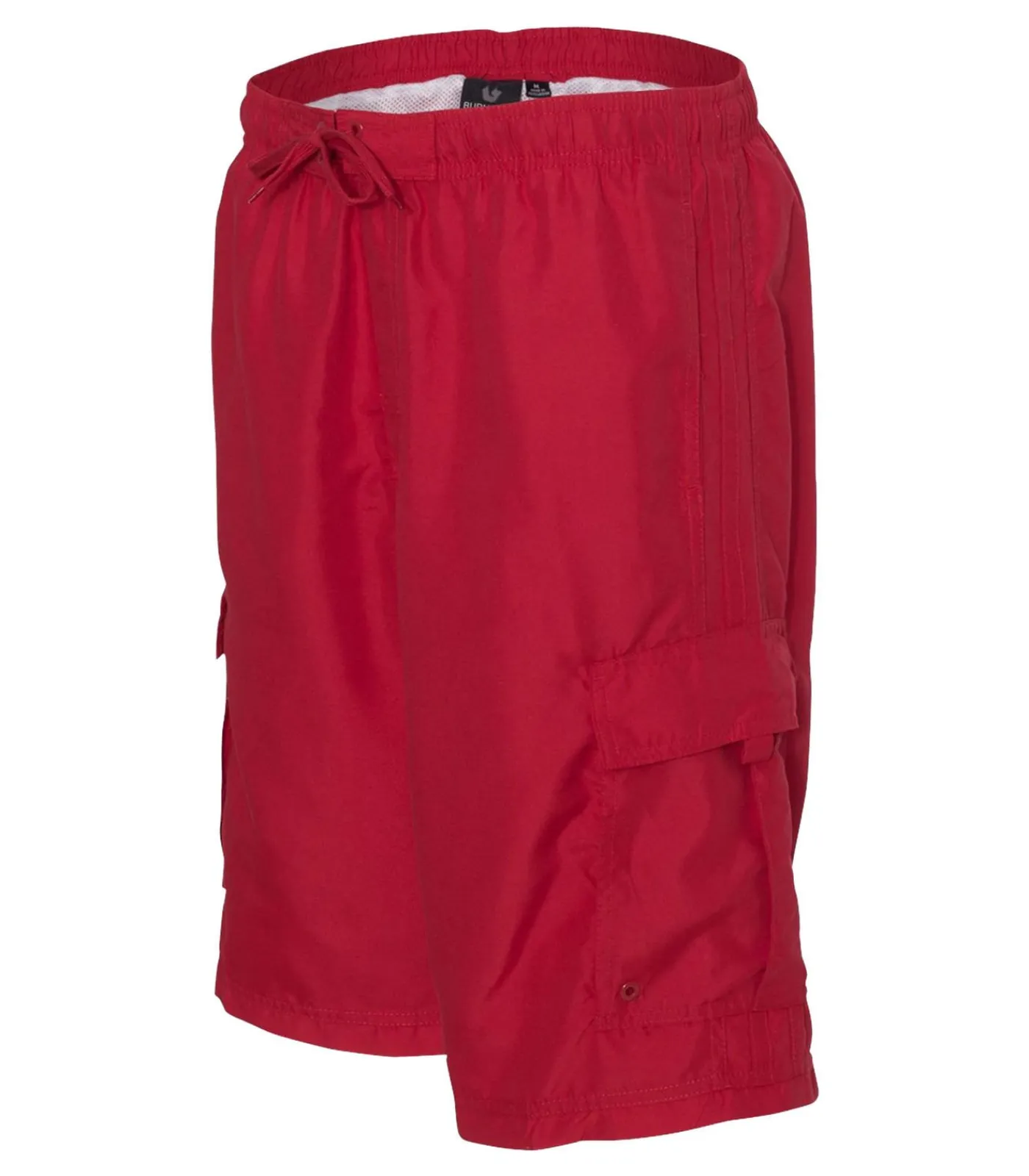 Heren Burnside STRIPED - Zwembroek - Rood