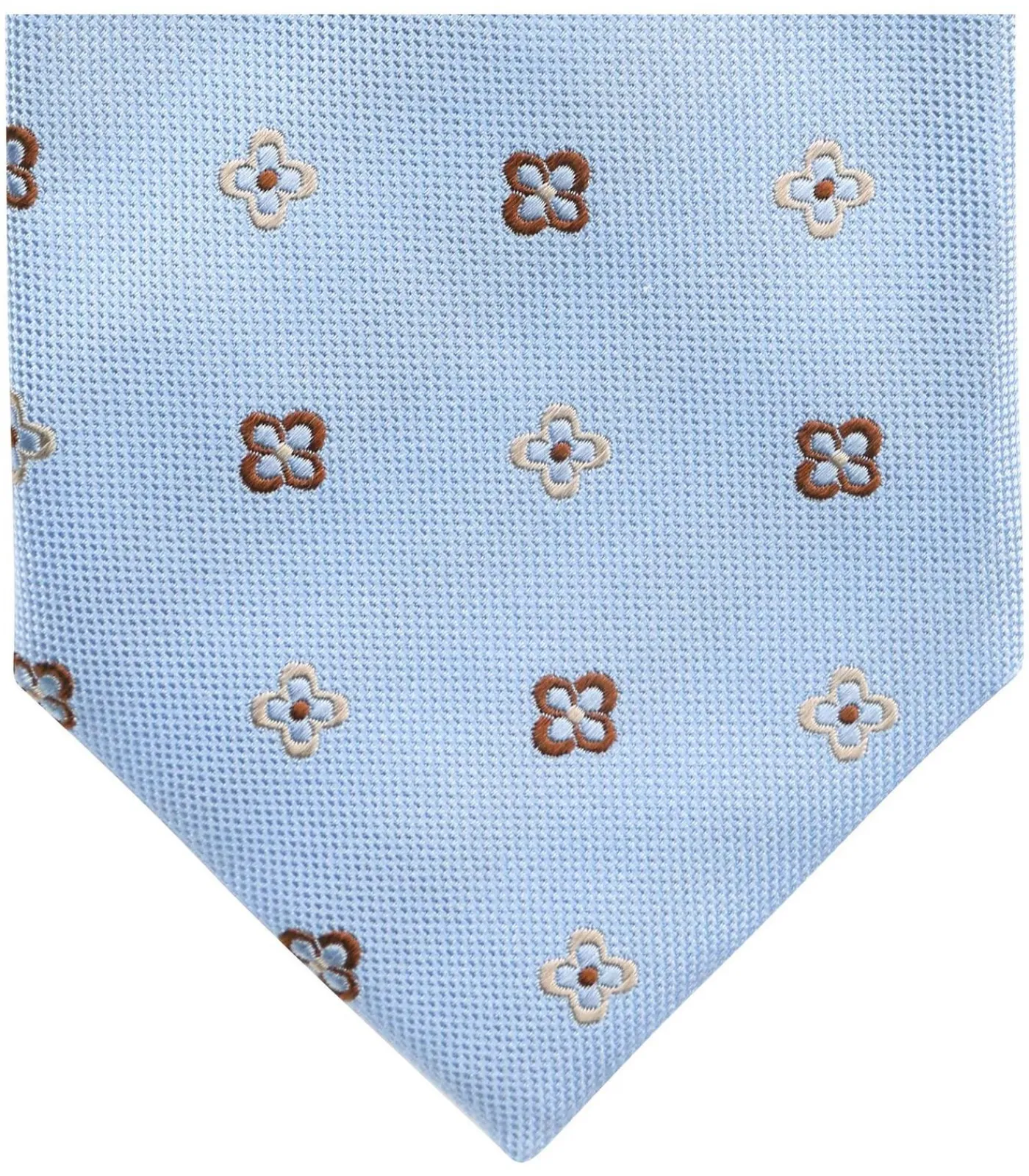 Online Stropdas Zijde Bloem Blauw Heren Kostuums & Blazers