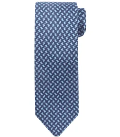 Hot Stropdas Zijde Dessin Navy Heren Kostuums & Blazers