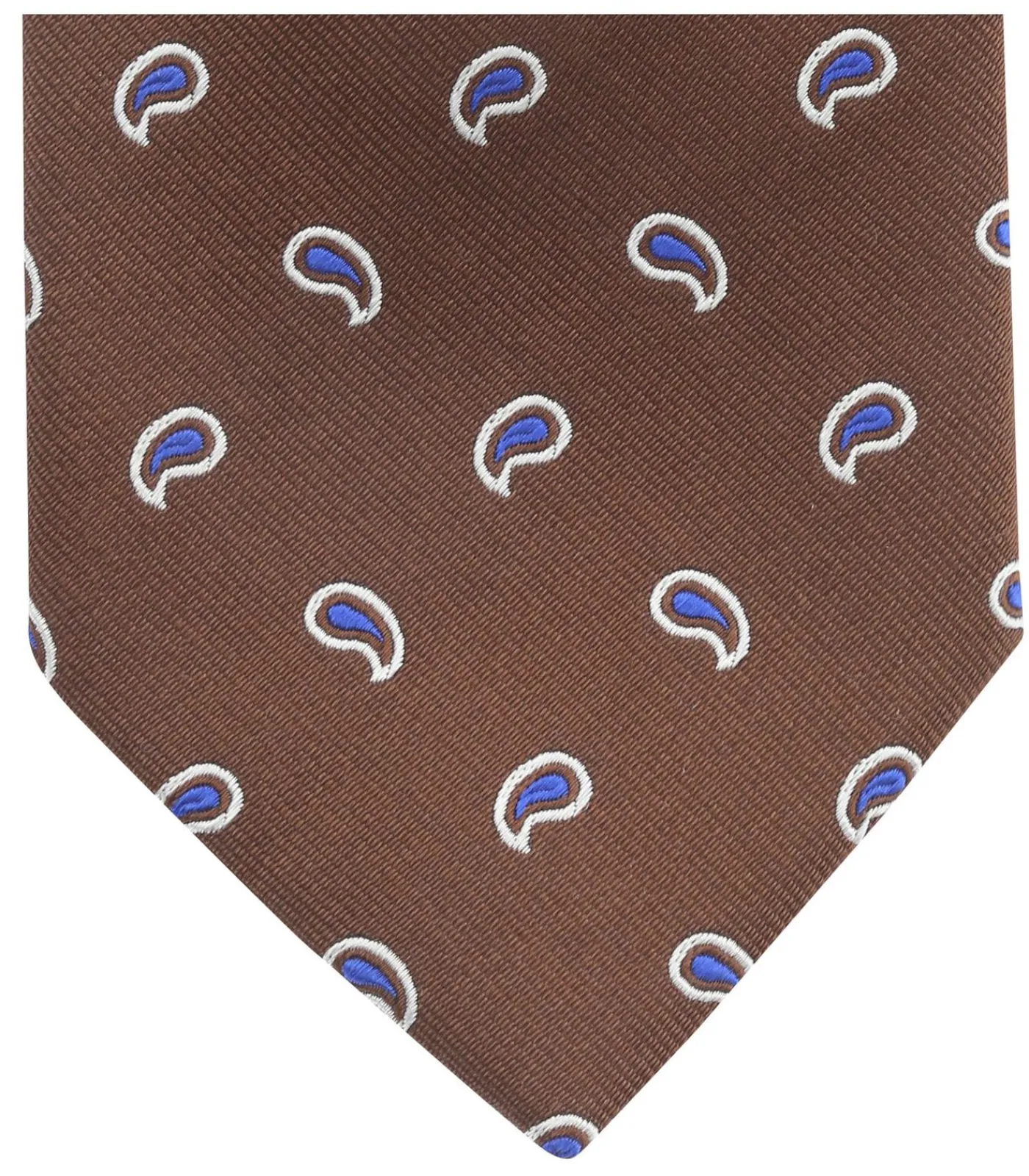 Sale Stropdas Zijde Paisley Bruin Heren Kostuums & Blazers