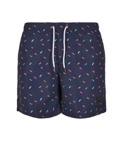 Outlet SUNGLASSES - Zwembroek - Marineblauw Heren Badmode