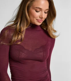 DAMES Hunkemöller super soft Turtleneck shirt met Cashmere