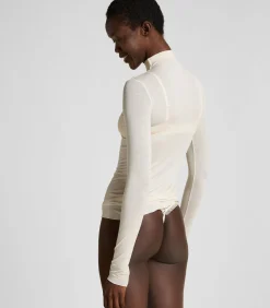 Discount super soft Turtleneck shirt met Cashmere DAMES Nachtmode