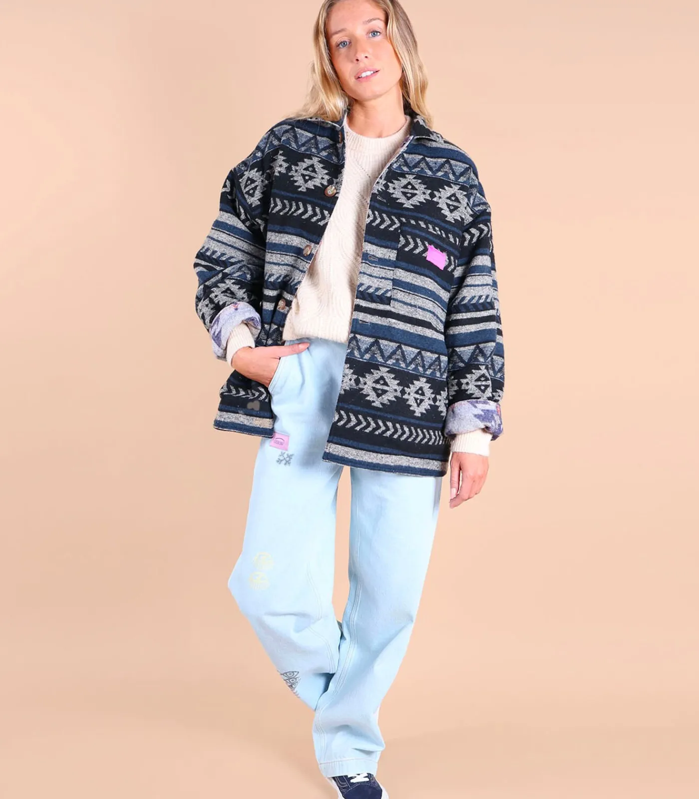 Best Surchemise réversible vintage REVO DAMES Jassen