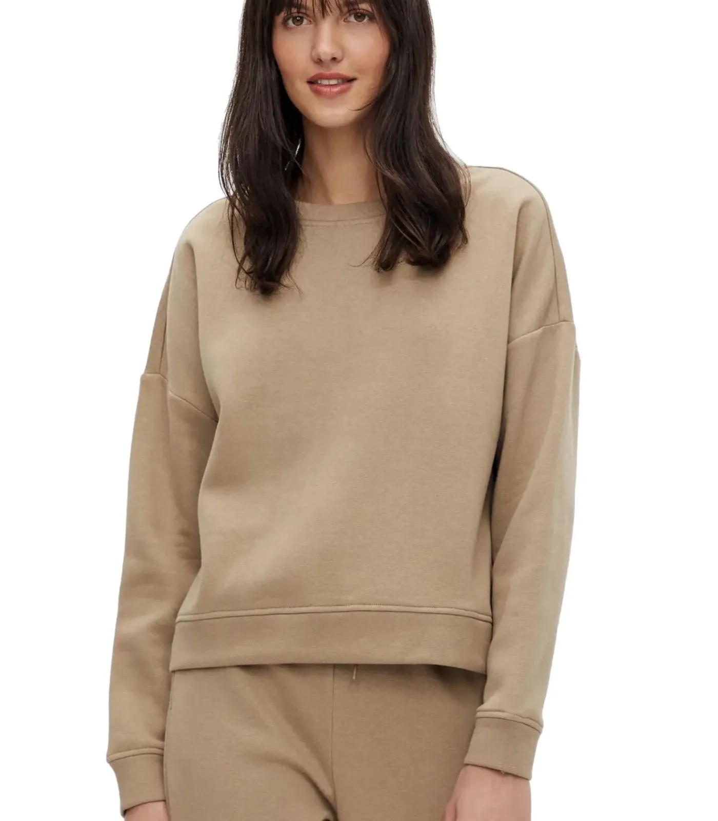 DAMES Pieces Sweater - Loungewear Top - 2 - Huispak top - Jogging trui