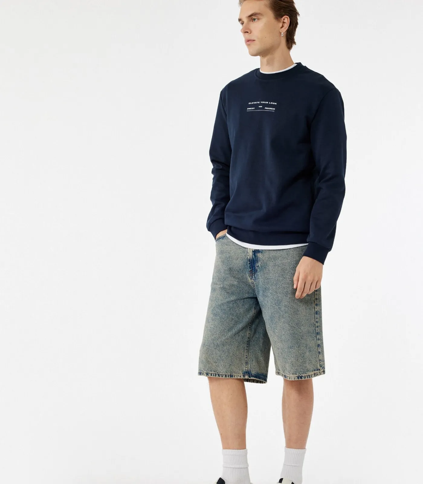 Sale Sweatshirt met print Heren Truien & Cardigans