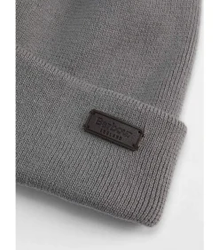 Heren Barbour Swinton beanie and Galingale scarf gift set - midnight oak