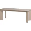 Sale Tablo Eettafel Afgerond DL - Eikenhout - Dakargrau - 76x239x99 Tafels