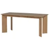 WOOOD Tablo Eettafel Afgerond DL 180 cm - Eikenhout - Transparant