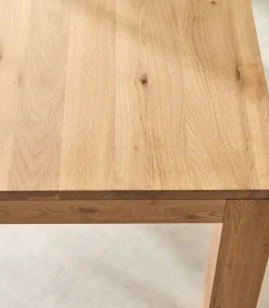Hot Tafel in massief eikenhout met knoesten 6-8 pers. Eden Tafels