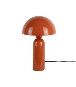 Discount Tafellamp Atrayente - Oranje - 22x22x35cm Tafellampen