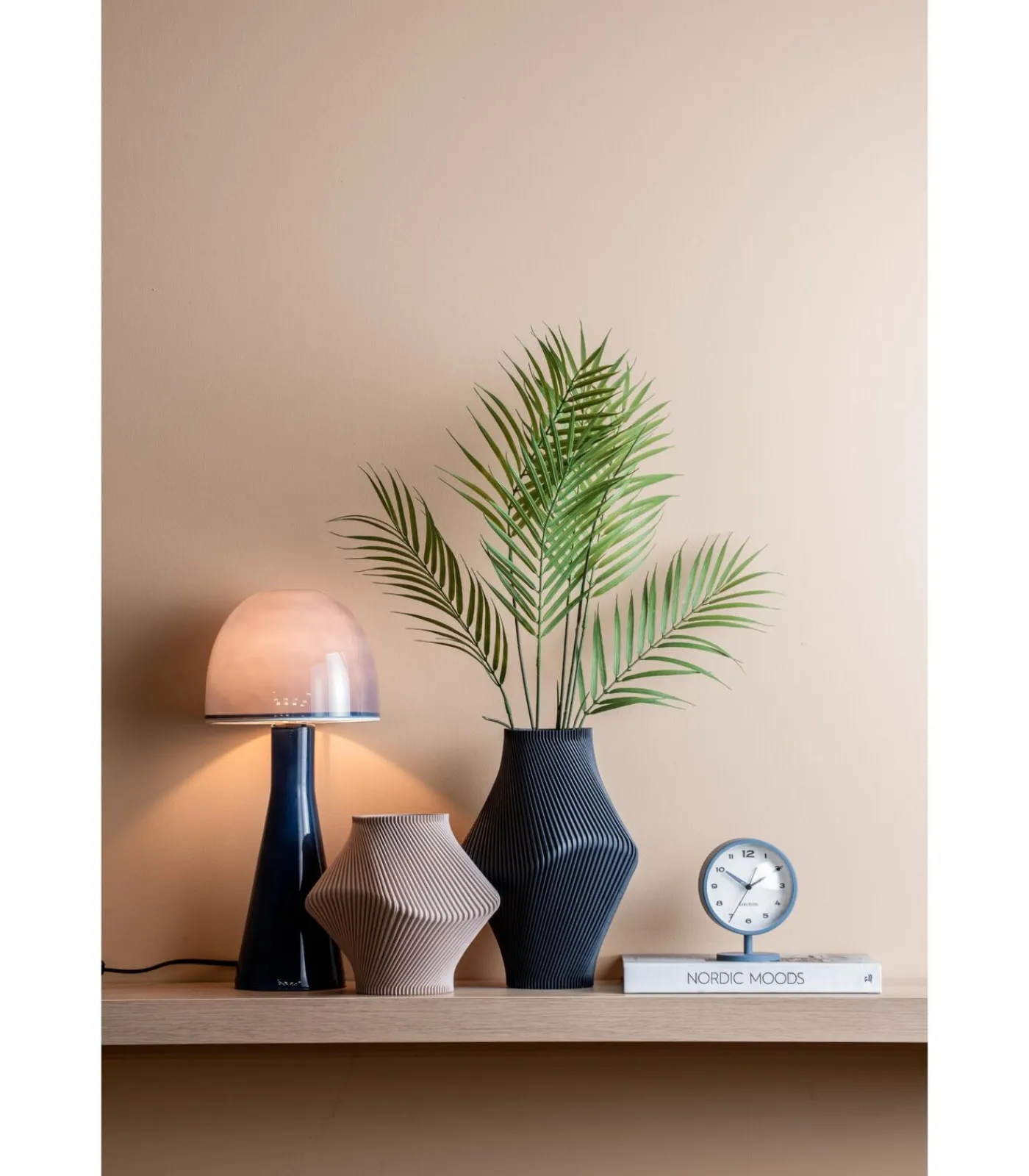 Best Tafellamp Bombin - Klassiek blauw - Ø20cm Tafellampen