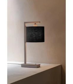 It's about RoMi Tafellamp Boston - Bruin - 17x18x44cm