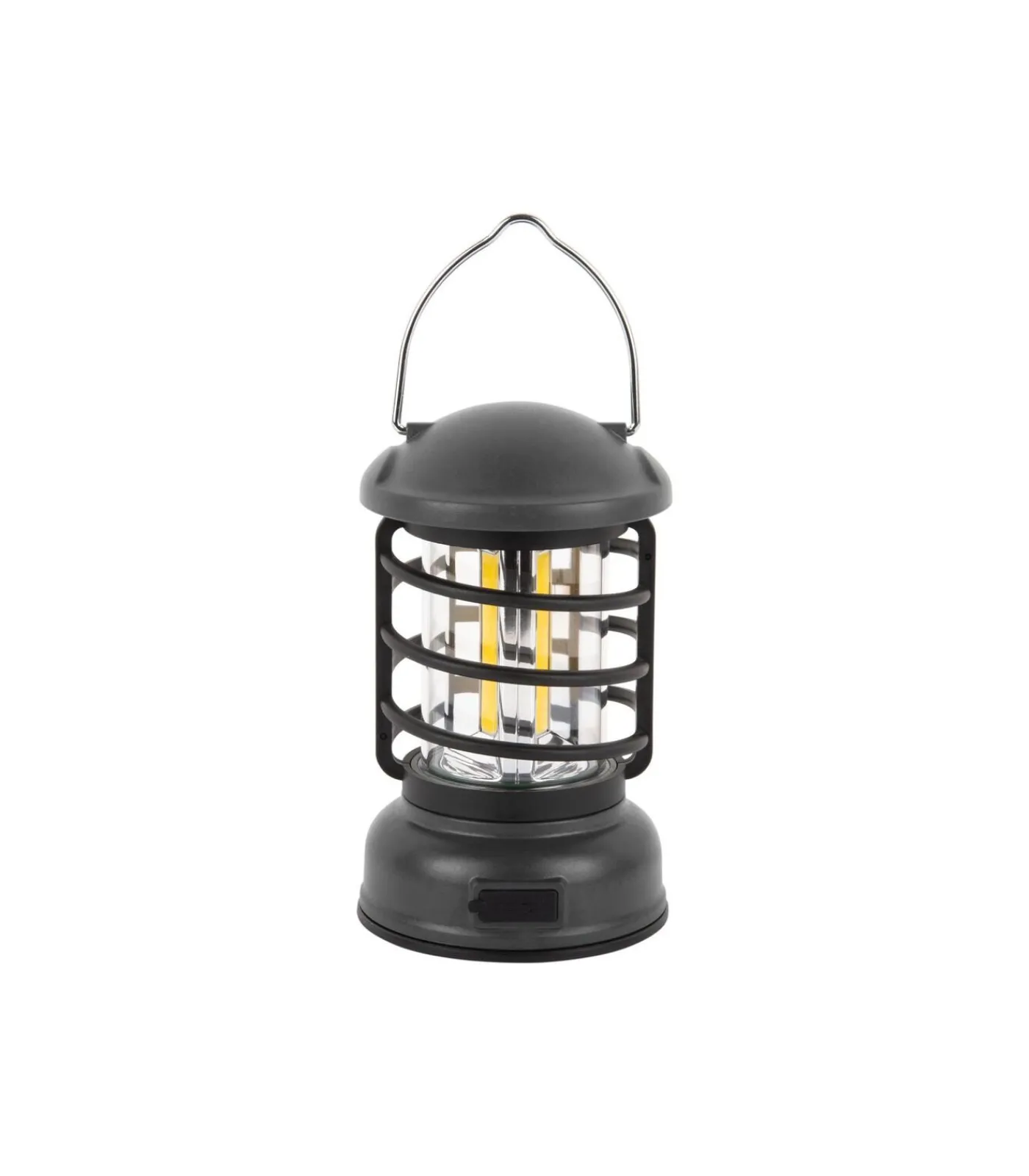 Discount Tafellamp Camping Lantern Led - Zwart - 8.5x8.5x15cm Tafellampen