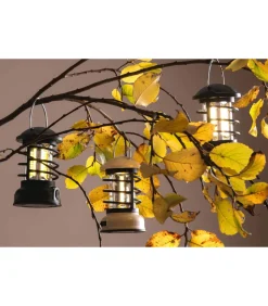 Discount Tafellamp Camping Lantern Led - Zwart - 8.5x8.5x15cm Tafellampen