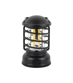 Discount Tafellamp Camping Lantern Led - Zwart - 8.5x8.5x15cm Tafellampen